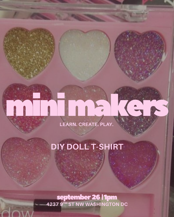 Mini Makers: DIY Doll T-Shirt (9/26)