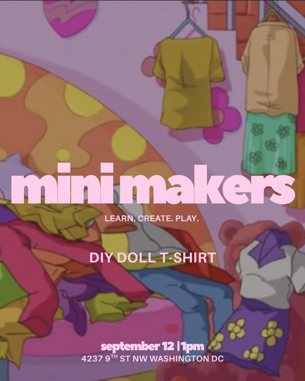 Mini Makers: DIY Doll T-Shirt (9/12)