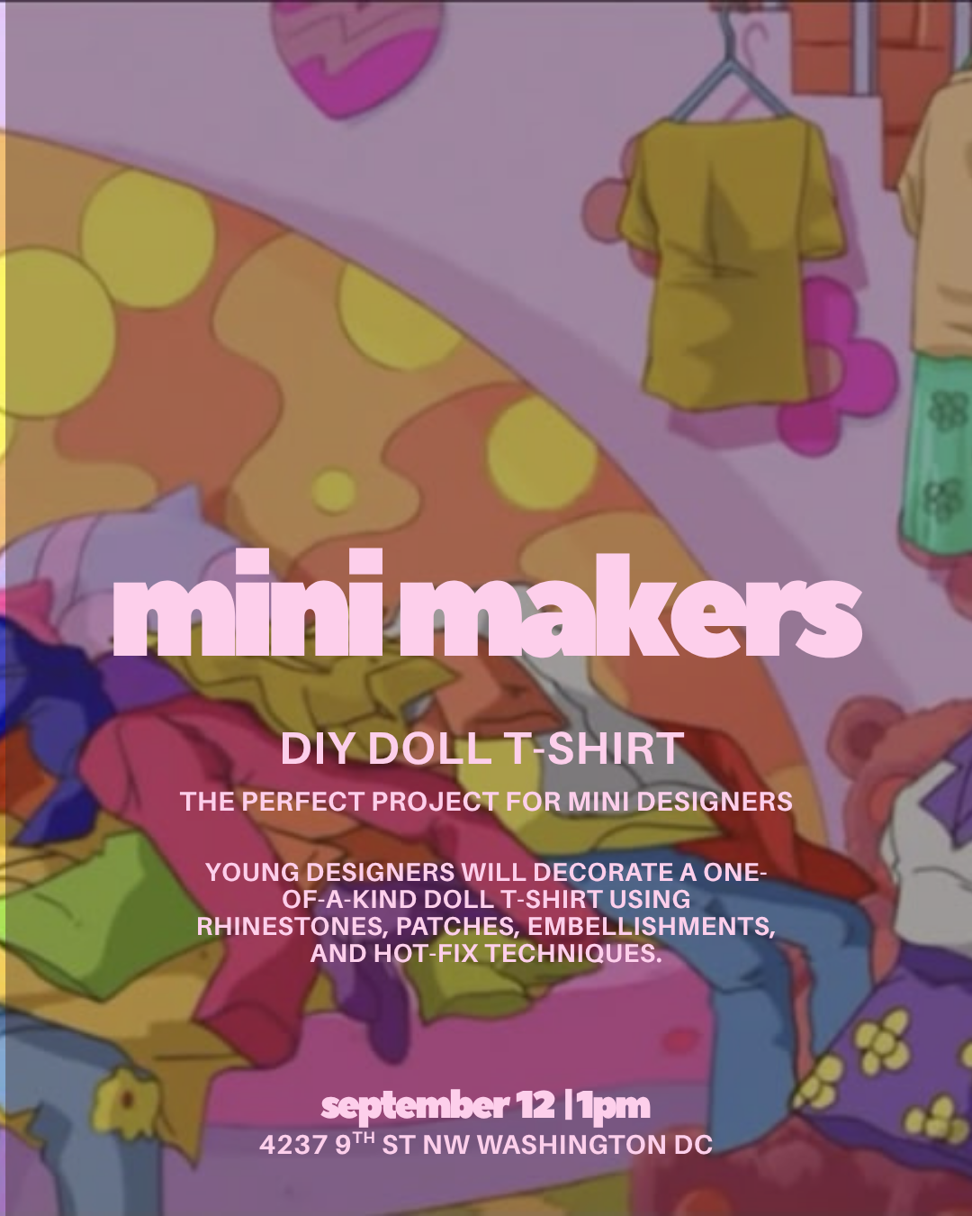 Mini Makers: DIY Doll T-Shirt (9/12)