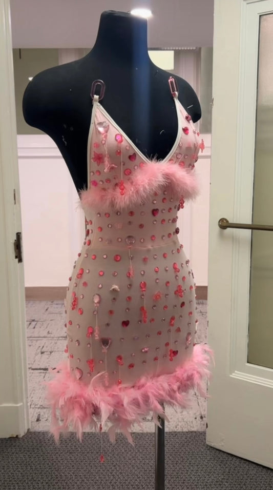 I SPY PINK DRESS