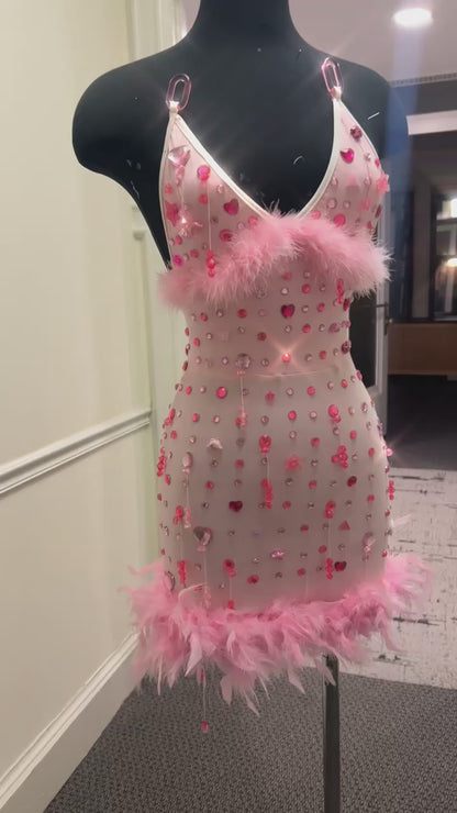 I SPY PINK DRESS